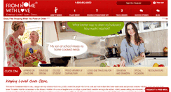 Desktop Screenshot of fromhomewithlove.com